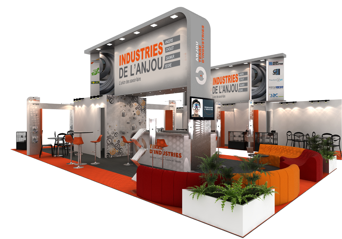UTECHMECA stand pavillon de l'anjou